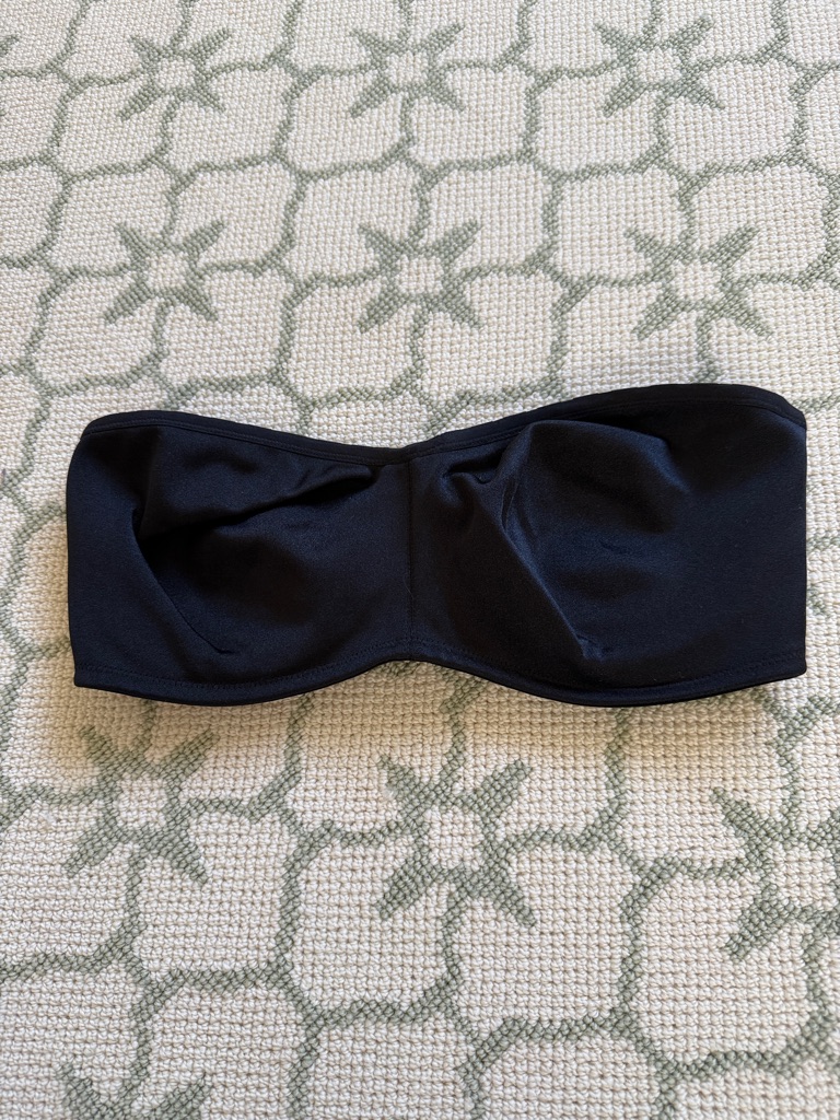 Black Wacoal Strapless Bra